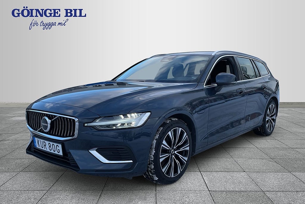 Volvo V60 3.95% KAMPANJRÄNTA Recharge T6 Core Edition Drag/ Rattvärme/ Kam