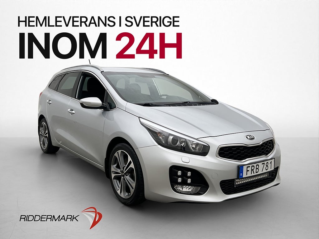 Kia Ceed SW CRDi 136hk GT-Line Kamera Navi Rattvärme Drag