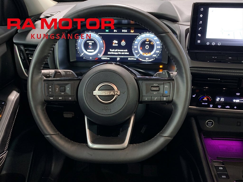 Nissan Qashqai 1.3 158hk N-Connecta Comfort Pack | HuD | 360° | Navi |