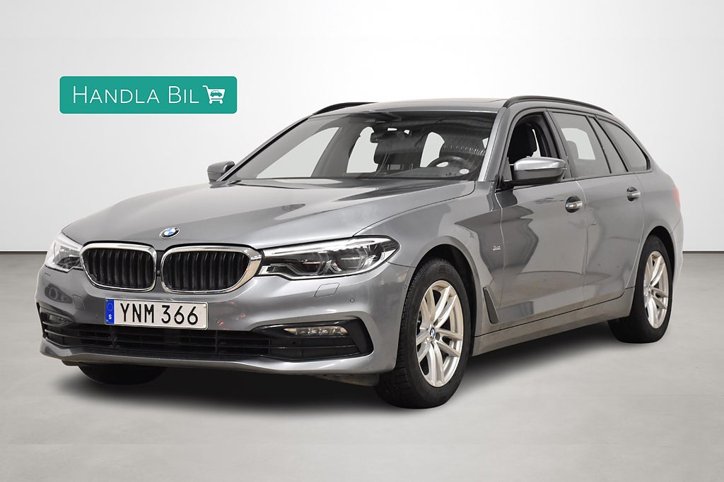 BMW 520 d xDrive Touring Sport Line Pano 360° Drag Skinn HUD
