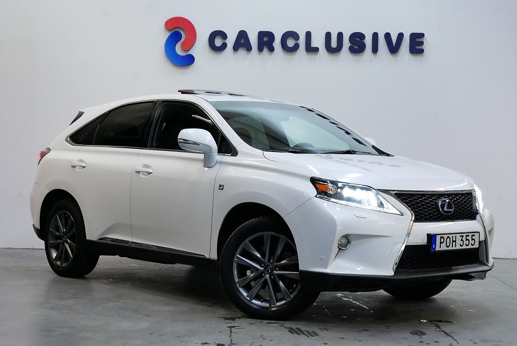 Lexus RX 450h F-Sport AWD  1852 kr/mån | Taklucka | MARK / L