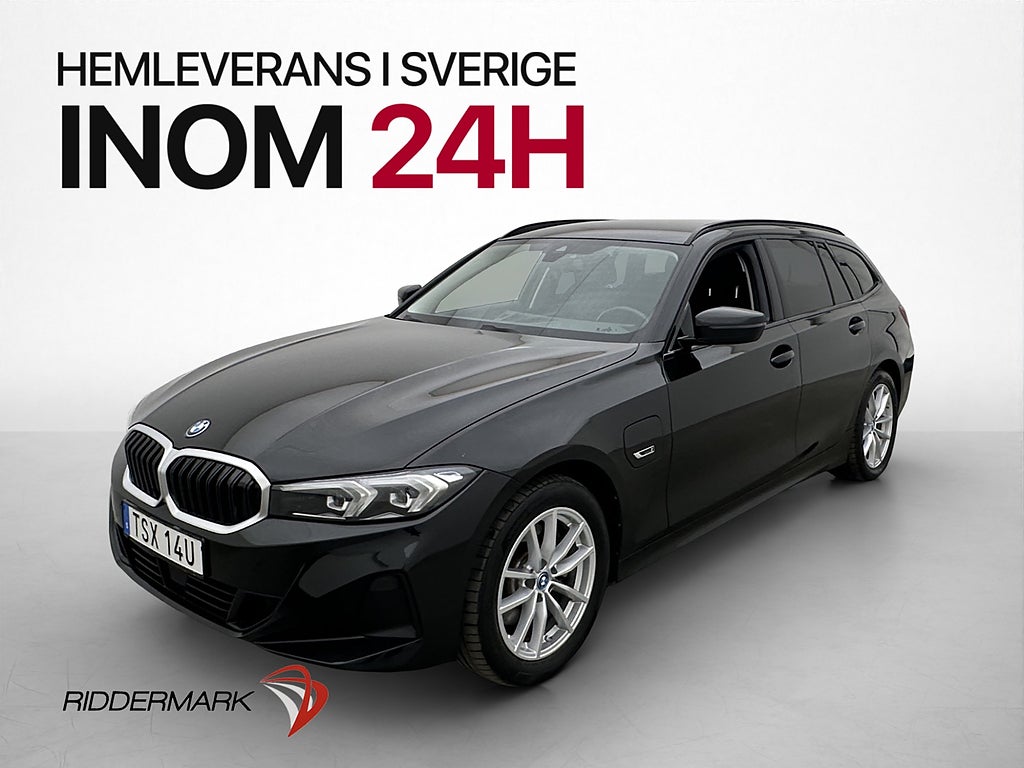 BMW 330e xDrive Touring Drag Kamera Navi Halvskinn Värmare