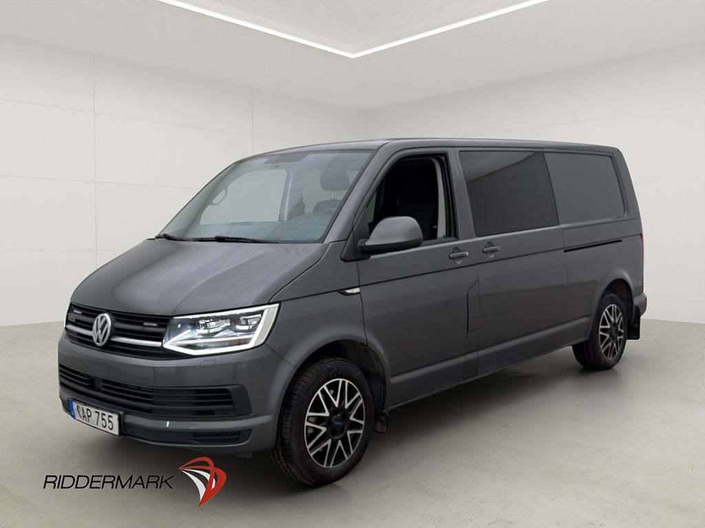 Volkswagen Transporter Kombi L2 4M Värmare Drag Kamera MOMS