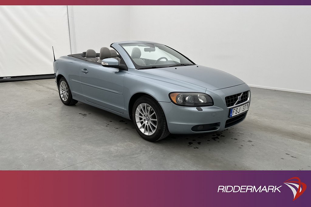 Volvo C70 D5 Cabriolet 180hk Värm Skinn En-bruk Kamrem Bytt