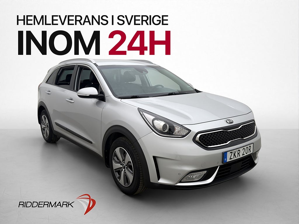 Kia Niro Hybrid Advance Plus 2 Läder Kamera CarPlay Rattvärm