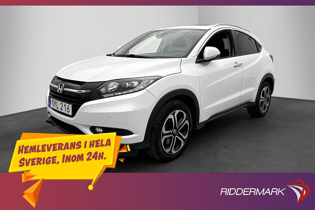 Honda HR-V 1.5 131hk Panorama Värmare Kamera Halvskinn