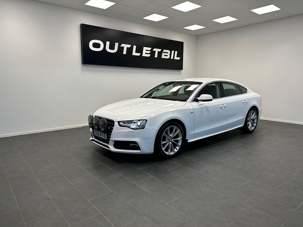 Audi A5 Sportback 2.0 TDI quattro S Tronic Proline Drag Värmare