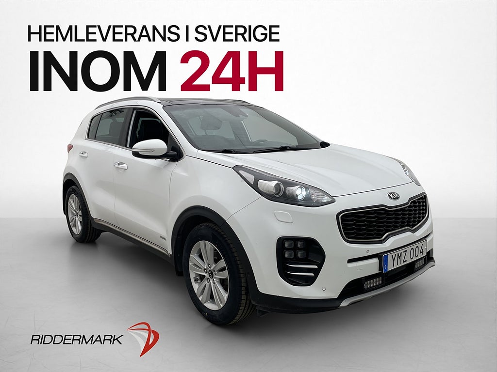 Kia Sportage 2.0 AWD GT-Line Värmare Drag Pano JBL Kamera