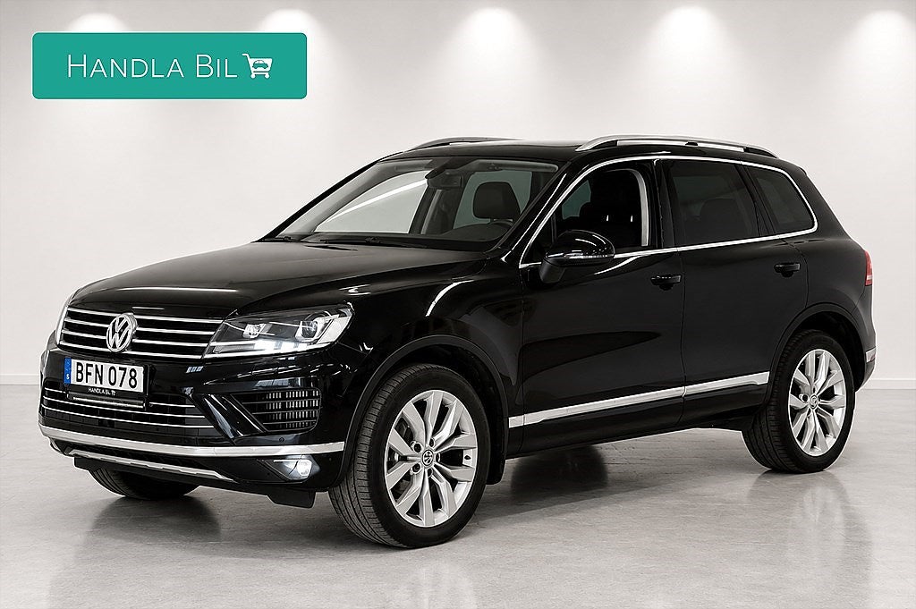 Volkswagen Touareg 3.0 V6 TDI 4M Värmare Skinn Pano Drag Kamera SoV