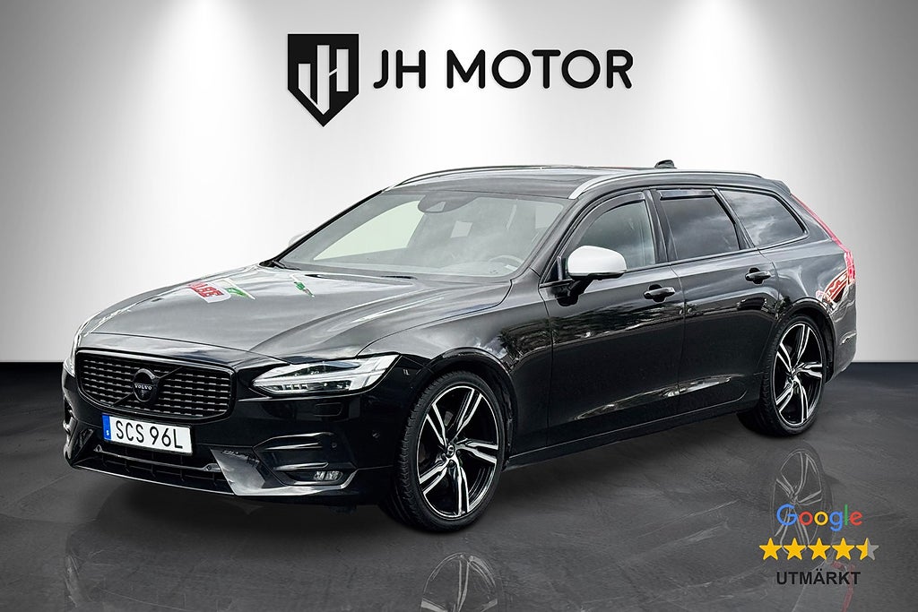 Volvo V90 D5 AWD R-Design 235hk Panorama/Kamera/Navi/HUD