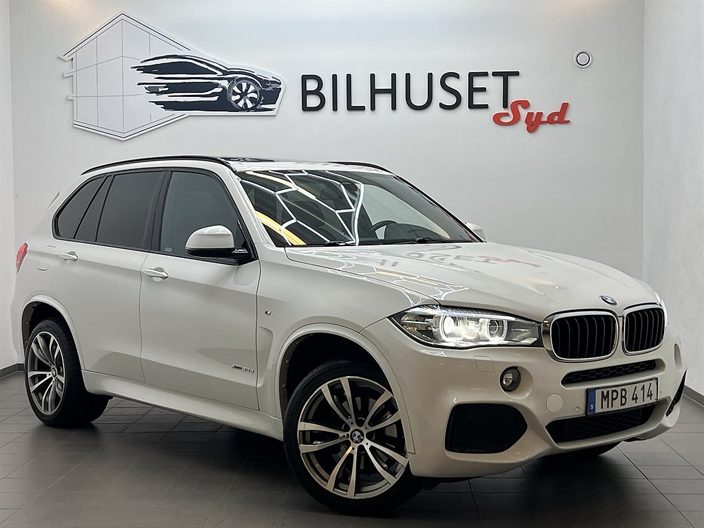 BMW X5 xDrive 30d 258hk M-Sport 7-Sits/Pano/Krok/Navi/Harman