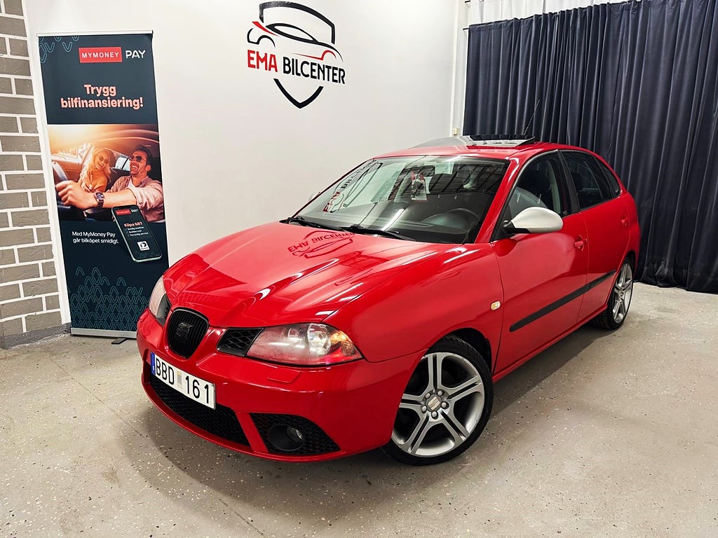 Seat Ibiza FR 5-door 1.8 T TAKLUCKA|LÅGMILARE|NYBYTT KAMREM