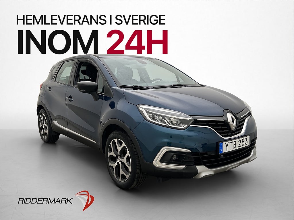 Renault Captur 0.9 TCe 90hk Värmare Kamera Drag