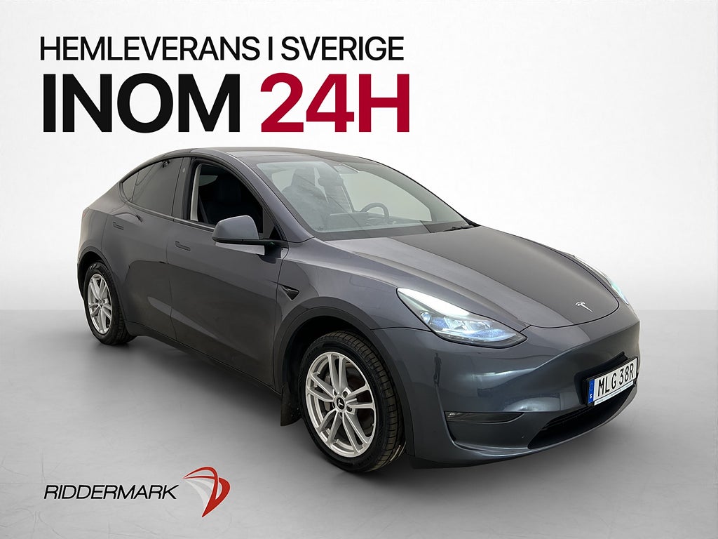 Tesla Model Y Long Range AWD Drag AP Pano Svensksåld MOMS
