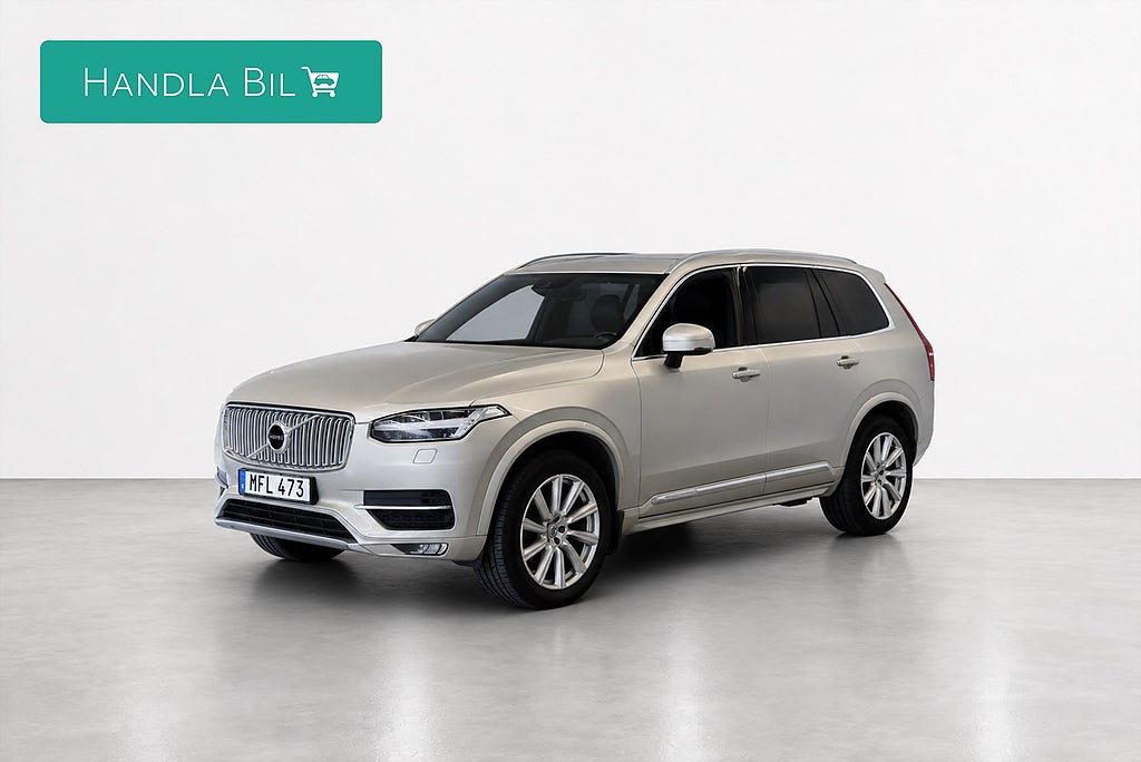 Volvo XC90 D5 AWD Inscription Värmare Drag Skinn Kamera VOC SoV