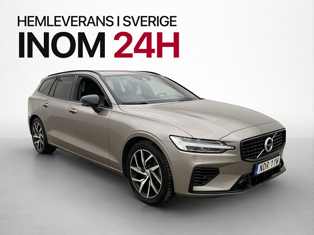 Volvo V60 T8 456hk AWD R-Design Värmare VOC H/K 360° Drag