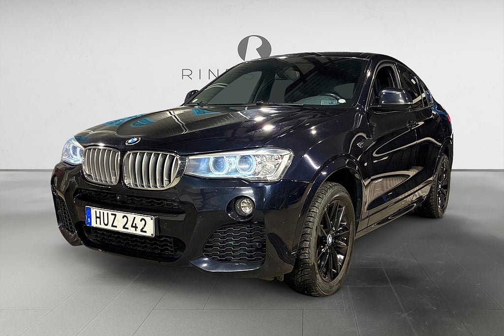 BMW X4 xDrive30d 258 HK AUT M-SPORT DRAG 360° NAVI SKINN 18"