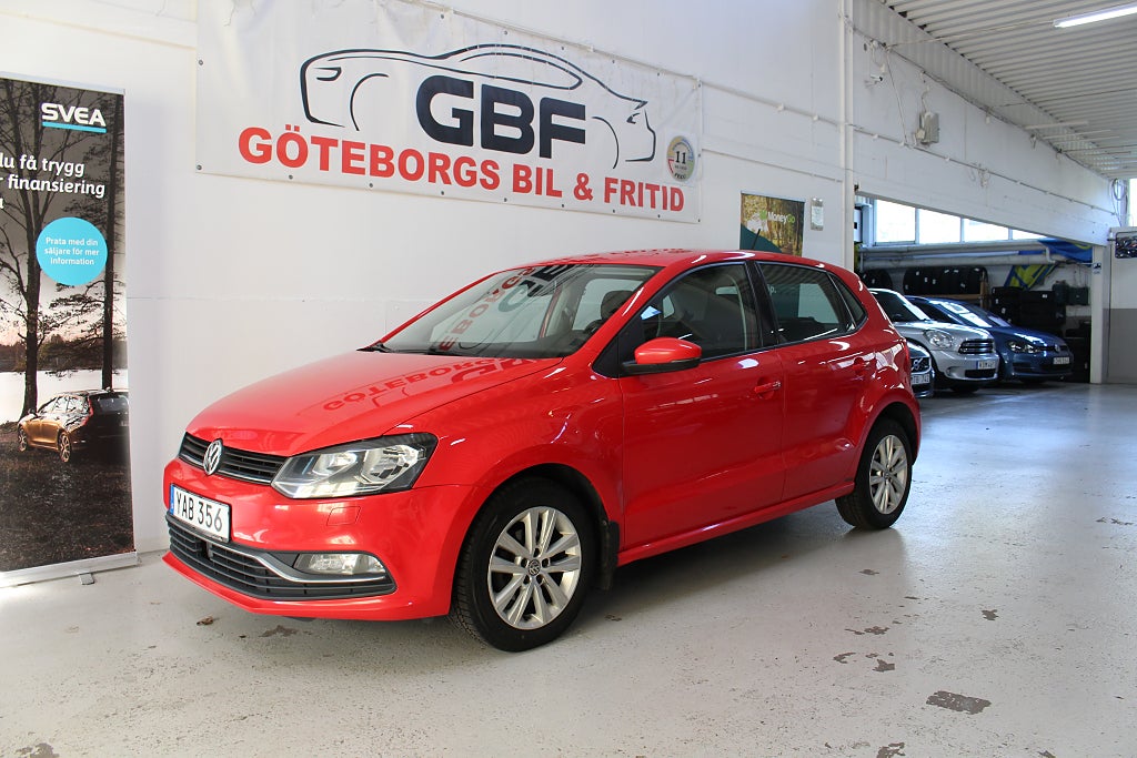 Volkswagen Polo 5-dörrar 1.2 TSI *Nyservad*