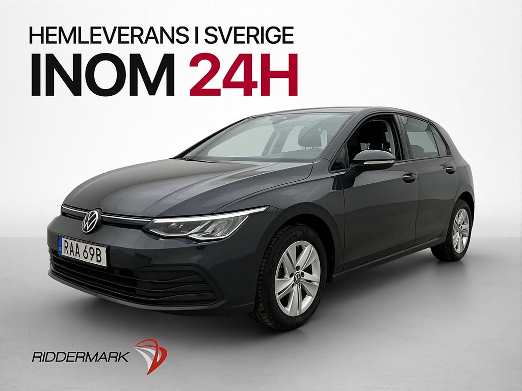 Volkswagen Golf 1.0 eTSI DSG 110hk IQ. Drive Adaptiv 1-Ägare