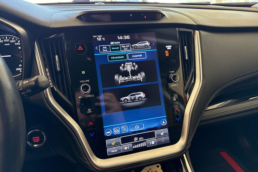 Subaru Outback 2.5 4WD XFuel Lineartronic Limited Kamera Carplay  miniatyr 9