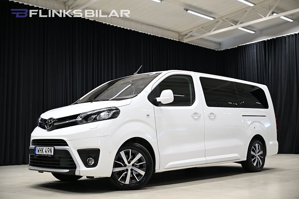 Toyota Proace Verso 2.0 D-4D 122HK Lång|Automat|8-Sits|Dubbeldörr|SeUtr!!