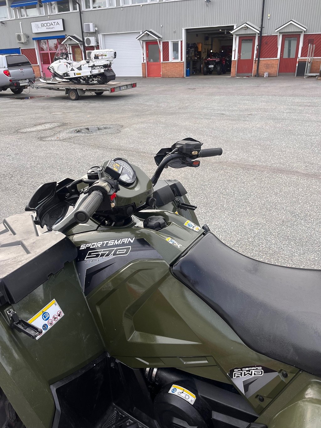 Polaris Sportsman 570 EPS Sage Green TERRÄNG  