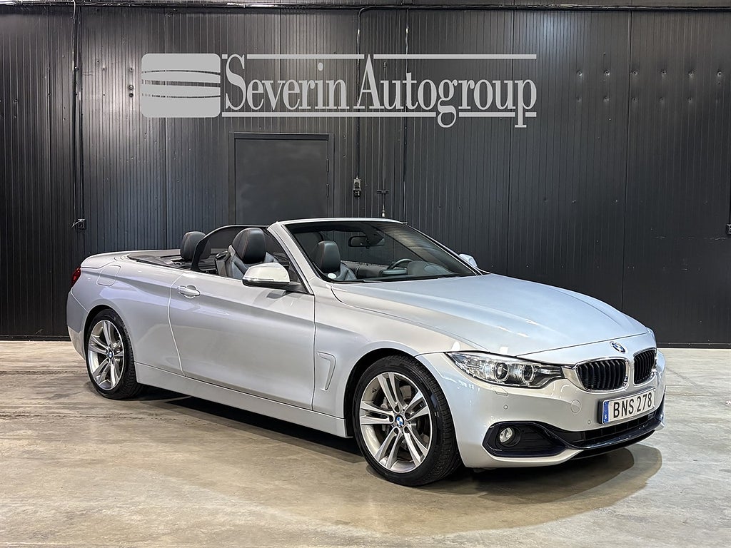 BMW 435 i Convertible (306hk) 1-äg / Lågmil