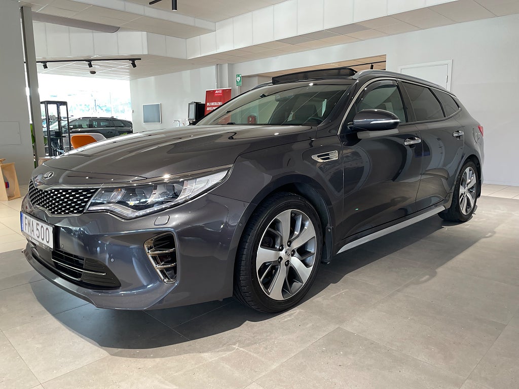 Kia Optima SW 1.7 CRDi DCT GT-Line Plus Panorama *Drag, V-Hjul