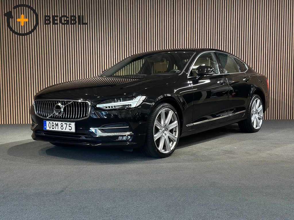 Volvo S90 T6 AWD 320 HK Iscription I 360 I B&W I Läder I GPS I