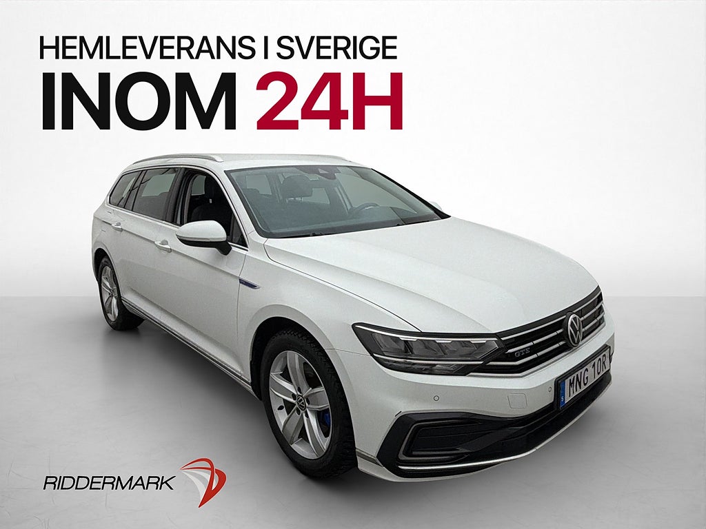 Volkswagen Passat GTE 1.4 TSI 218hk P-Värmare Navi Carplay