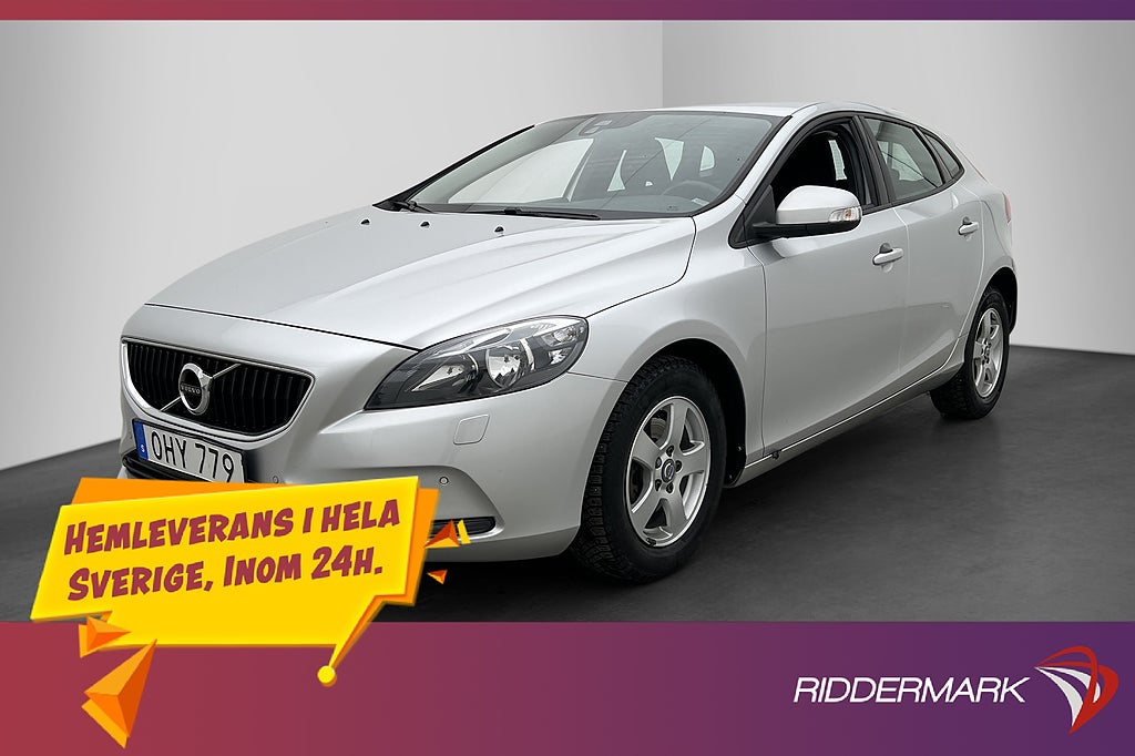 Volvo V40 D2 120hk VOC D-Värmare P-Sensorer 0.36l/Mil
