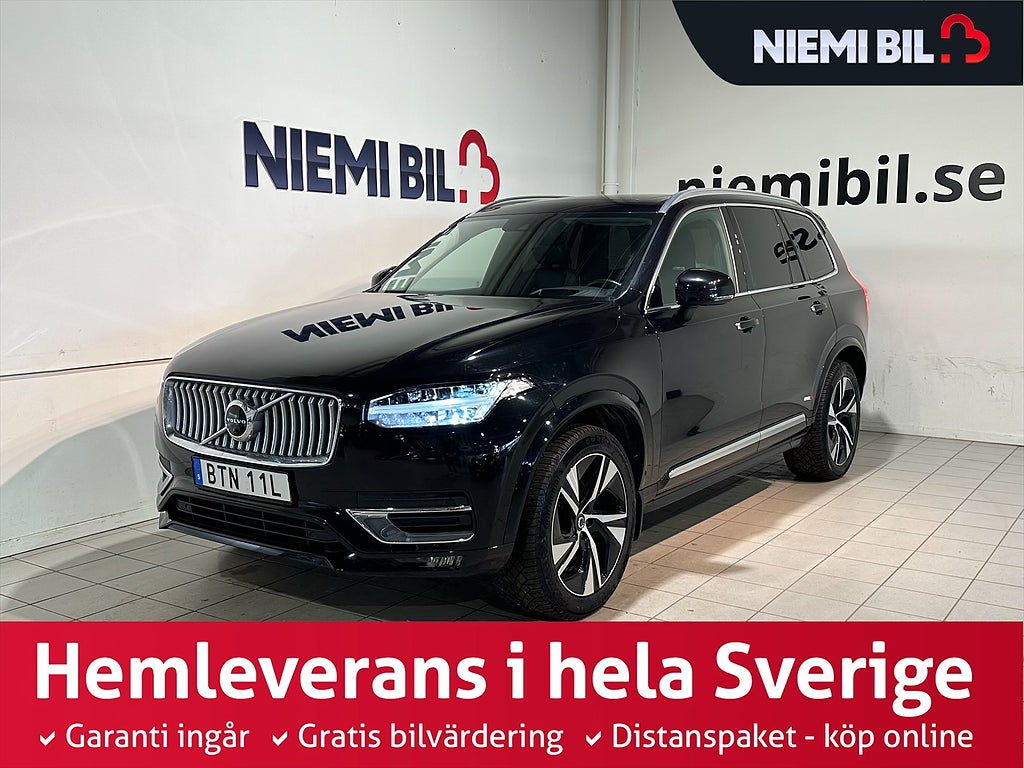 Volvo XC90 7 Sits B5 AWD Inscription HuD Pano 360° SoV MOMS