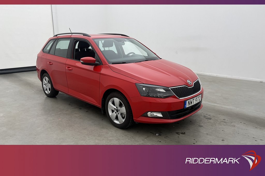 Skoda Fabia Kombi 1.2 TSI 110hk Farthållare Sensorer Drag