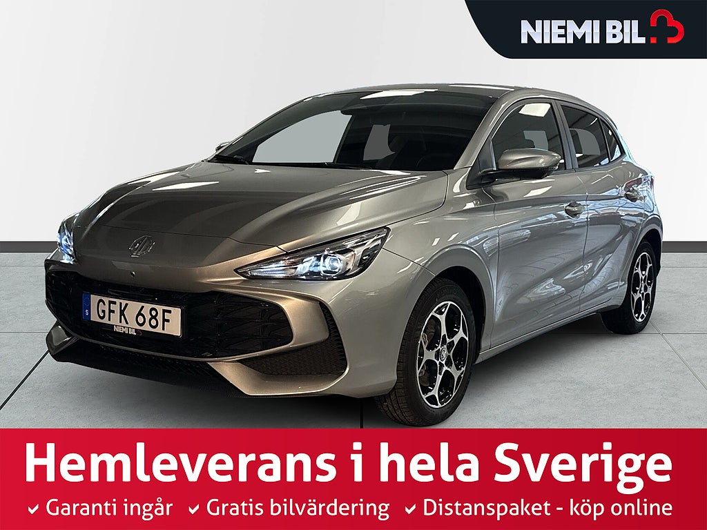 MG 3 Hybrid+ Luxury Carplay 360° GPS Pvärm S/V-hjul MOMS