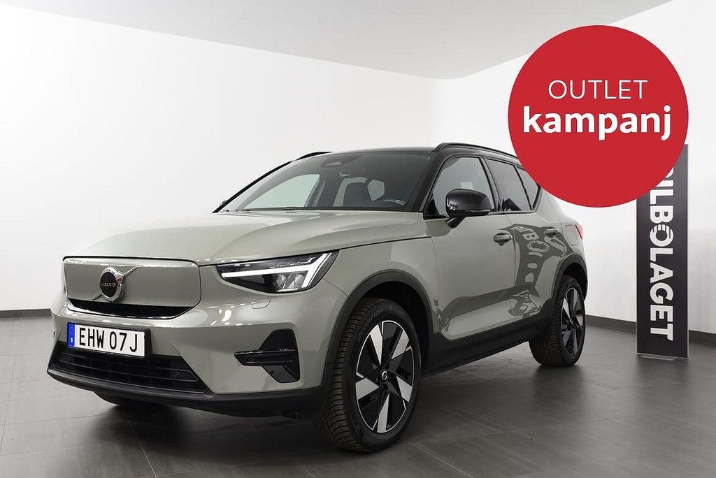 Volvo XC40 Recharge Single Motor Extended Range Värmepump/ Förarstöd / Klim