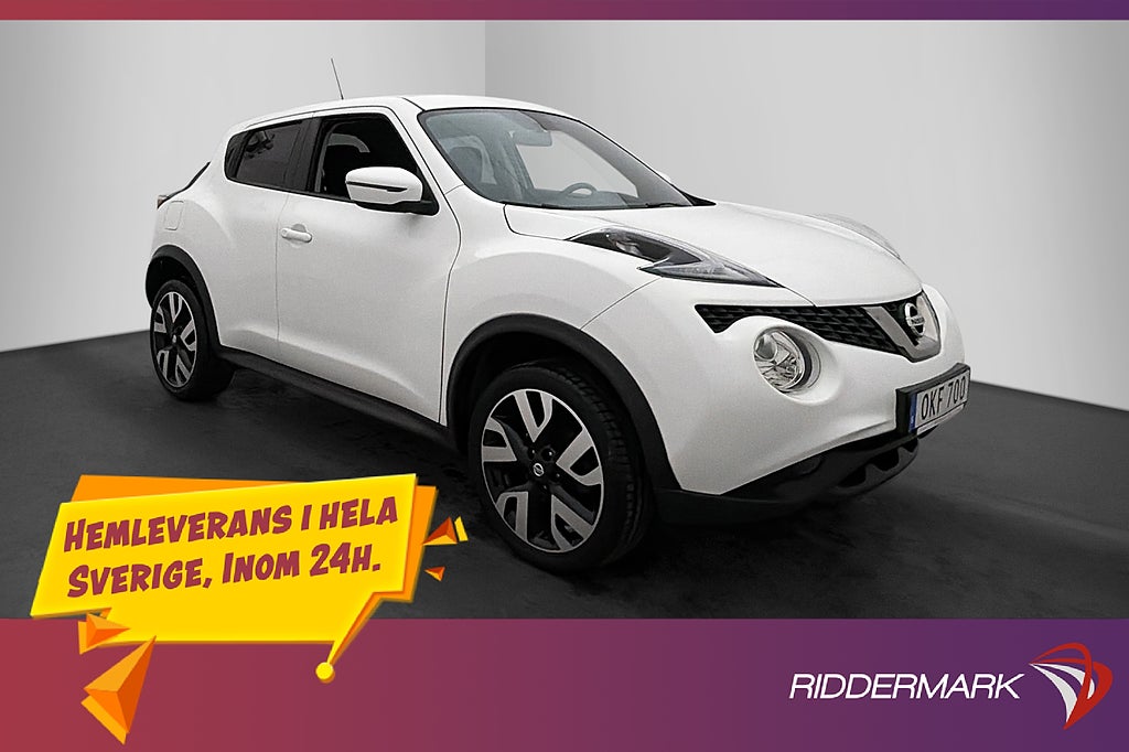 Nissan Juke 1.6 112hk Backkamera M-Värmare Navigator
