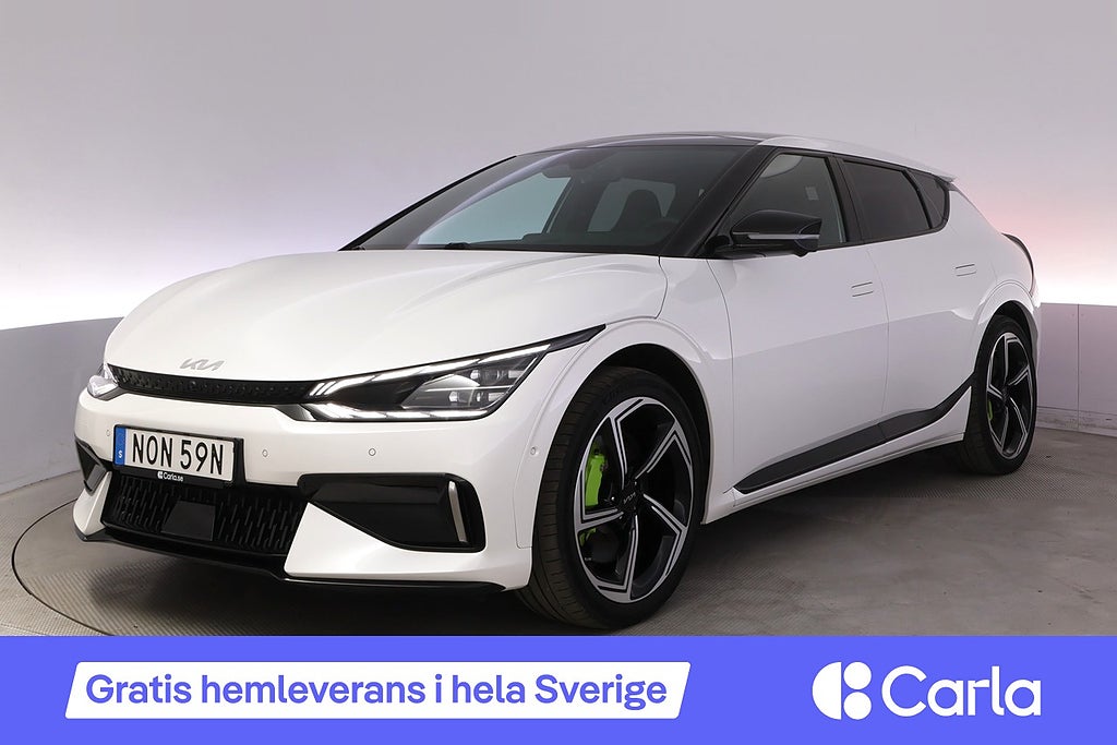 Kia EV6 GT 585hk Drag Pano 360 HUD Meridian BLIS Navi