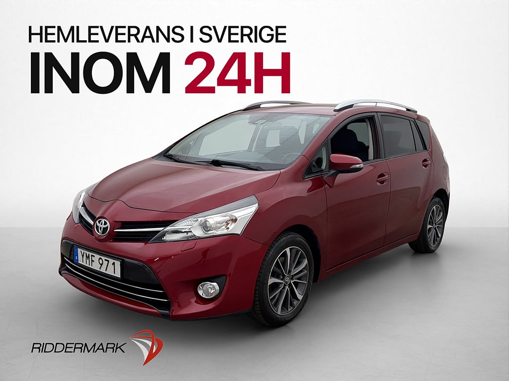 Toyota Verso 1.6 11hk Active Plus 7-Sits Kamera Navi