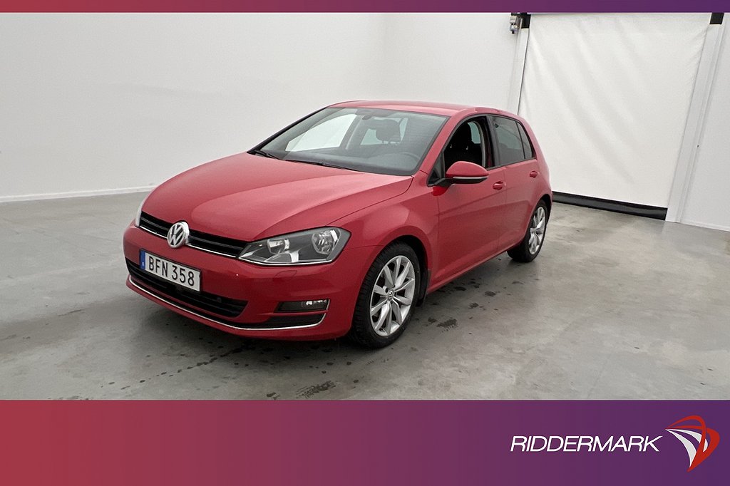 Volkswagen Golf 1.4 TSI 140hk Highline Värmare Adap-Farthåll