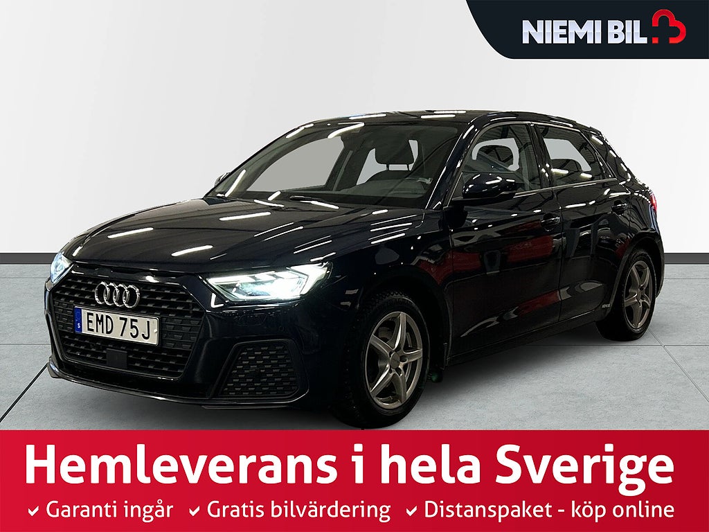 Audi A1 Sportback 30 TFSI S&V-hjul/Psens/Carplay/M&K-värm