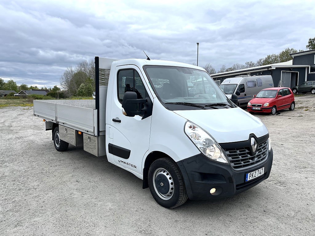 Renault master Chassi 3.5 T 2.3 dCi Nyservad/ Nybes/ Flak 4,1M Euro6