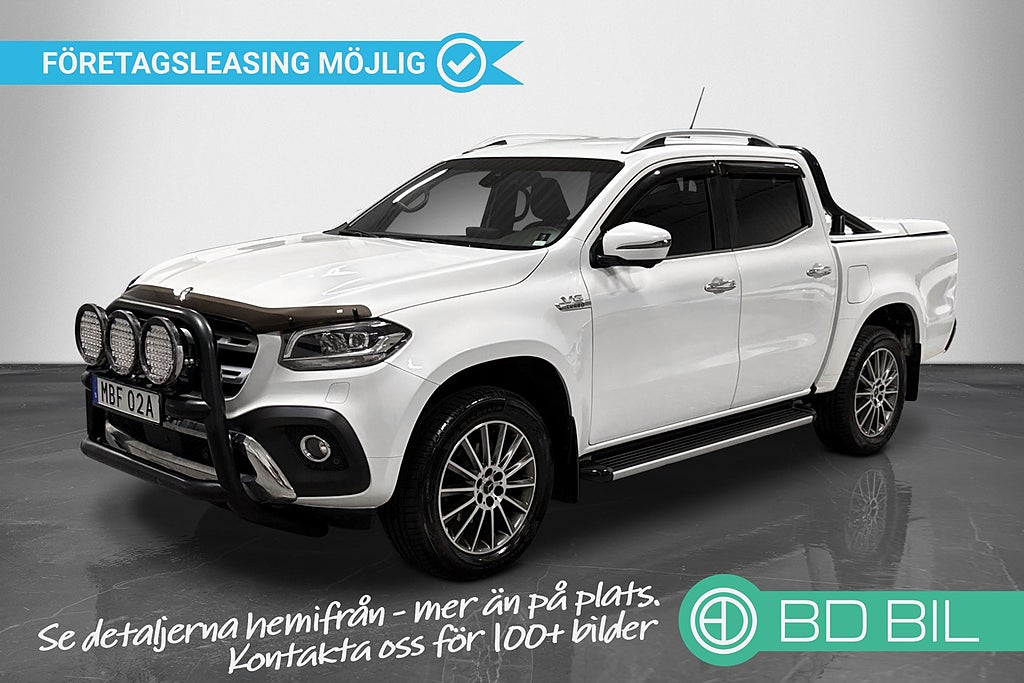 Mercedes-Benz X350 d 4Matic Värmare Flaklock Frontbåge 360°  Leasingkalkyl