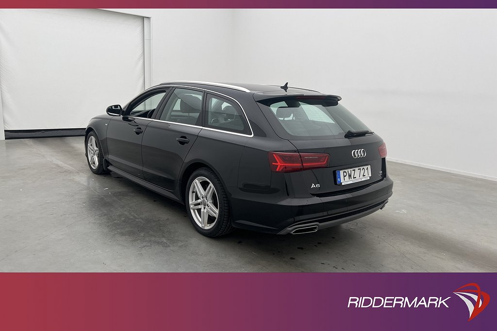 Audi A6 2.0 TDI 190hk Quattro S-Line P-Sensorer 0,51l/mil