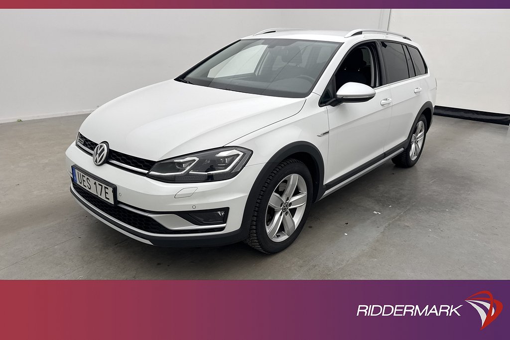 Volkswagen Golf Alltrack TDI 4M 184hk Värm Kamera Drag MOMS