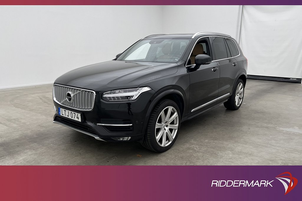 Volvo XC90 Polestar D5 AWD Inscription 7-sits Pano B&W Luft