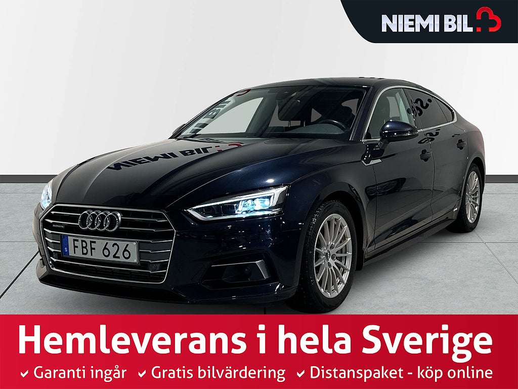 Audi A5 Sportback 2.0 TFSI quattro MHEV S Drag Pvärm Psens SoV