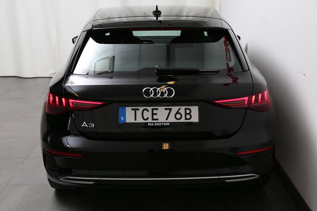 Audi A3 Sportback 35 TFSI S Tronic 150hk Cockpit CarPlay 2021