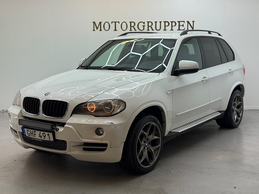 BMW X5 3.0d Steptronic Sport line DRAG / STORA SKÄRMEN