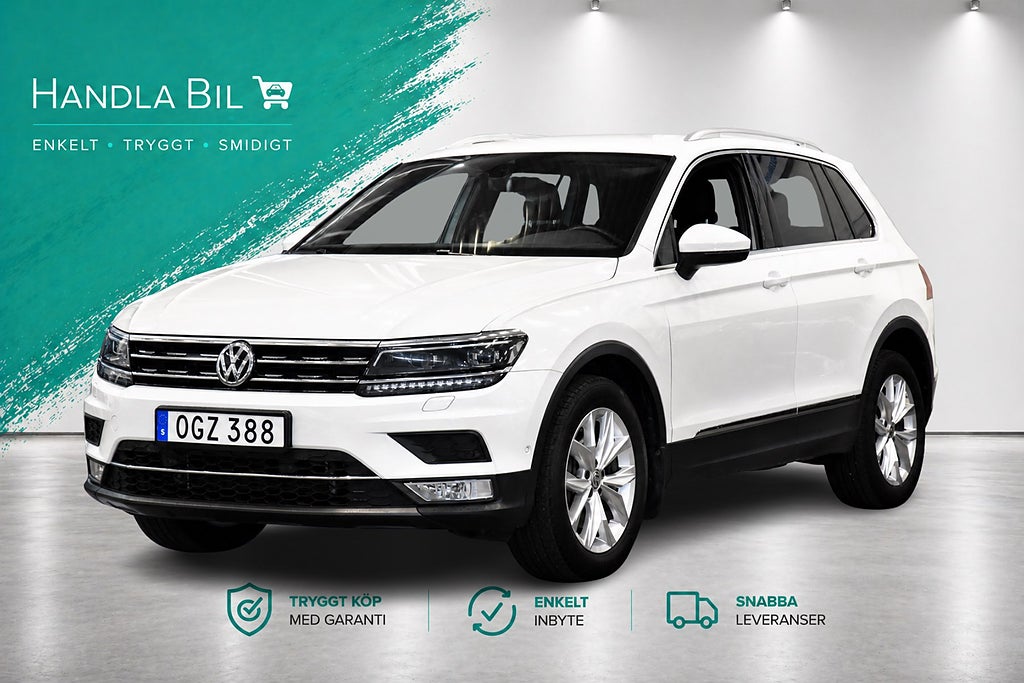 Volkswagen Tiguan 2.0 4M Drag B-Värm Massage Pano Cockpit 180hk