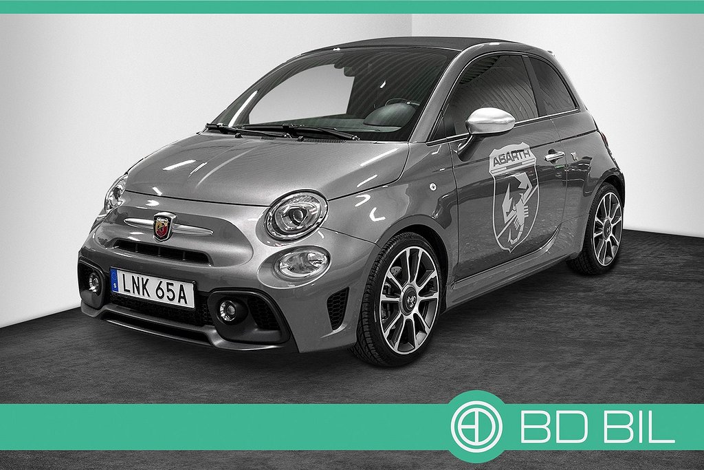 Fiat Abarth 595C TURISMO 1.4T CAB 4,99% RÄNTA 1 ÅRS GARANTI